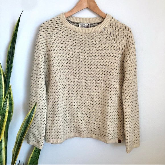 Roots Cabin Wool Blend Crew Neck Sweater - Picture 3 of 7